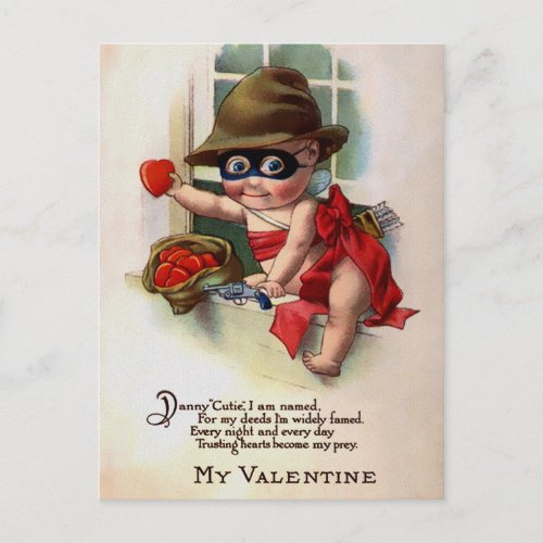 Vintage Valentines Day Postcard