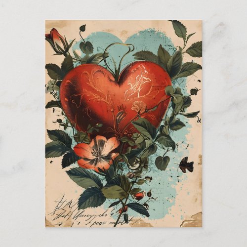 Vintage Valentines Day  Postcard