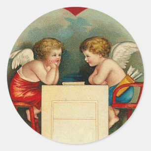 Vintage Valentine's Day Stickers