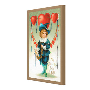 Victorian Valentine Heart Wall Sticker