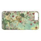 Vintage Valentines Day Victorian Cupids Heart Tree