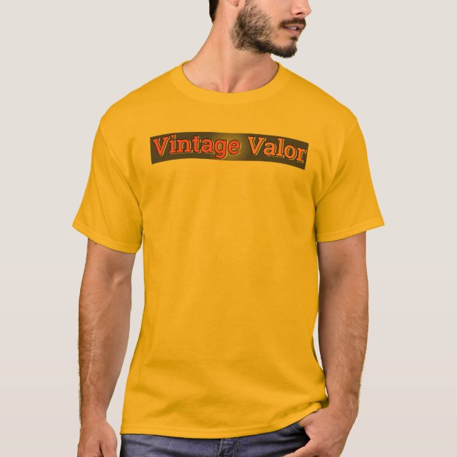 Vintage Valor  T-Shirt (Front)