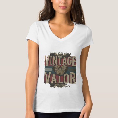 Vintage Valor Timeless T_Shirt Design