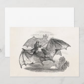 Vintage Vampire Bats Personalized Retro Bats (Front/Back)