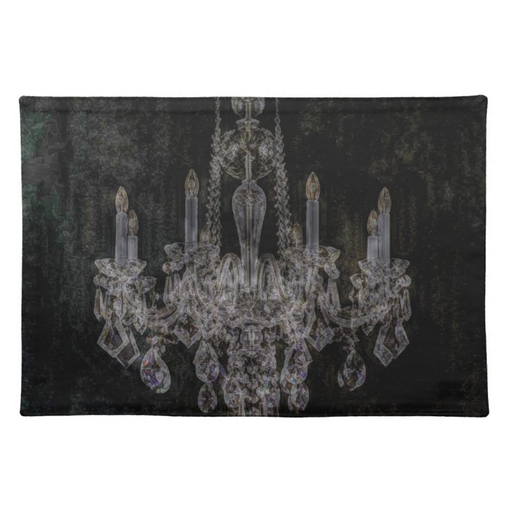 Illustration of Distressed Chandelier Eye Embroidery Designs