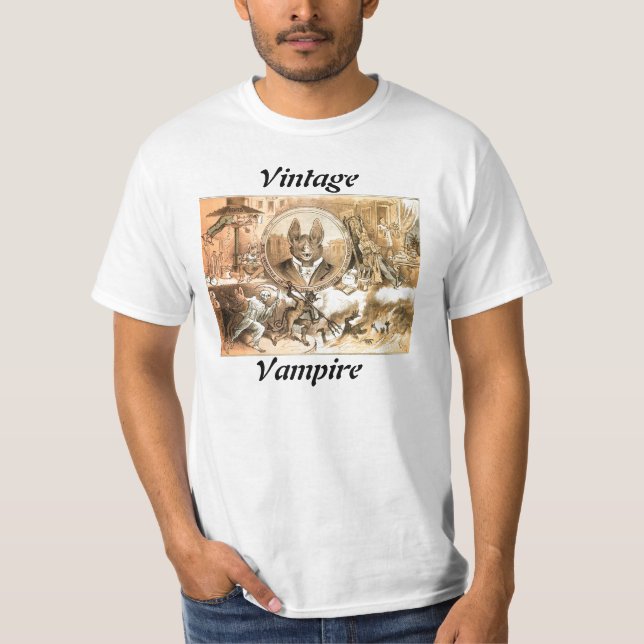 Vintage Vampire Shirt (Front)