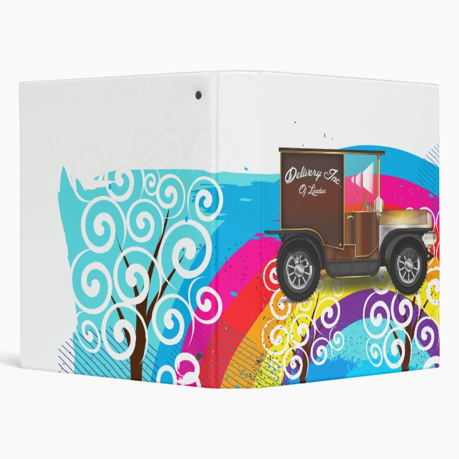 Vintage Van Binder (Background)