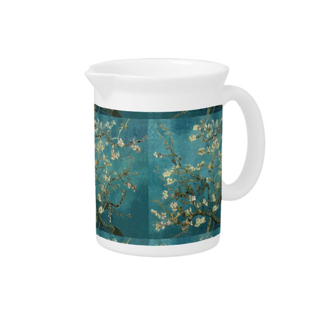 Vintage Van Gogh Almond Blossom Beverage Pitcher (Right)