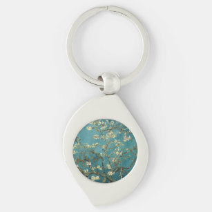 Vintage Van Gogh Almond Blossom Keychain