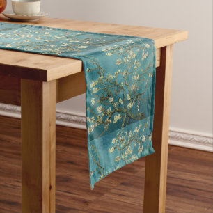 Vintage Van Gogh Almond Blossom Long Table Runner