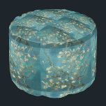 Vintage Van Gogh Almond Blossom Pouf<br><div class="desc">Incorporated in the design on this product is an appealing print of "Almond Blossom" an oil on canvas painting created in 1890 by Vincent van Gogh. Vincent van Gogh (1853 – 1890) was a Dutch Post-Impressionist painter who in just over a decade created approximately 2, 100 paintings including about 860...</div>