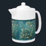 Vintage Van Gogh Almond Blossom Teapot<br><div class="desc">Incorporated in the design on this product is an appealing print of "Almond Blossom" an oil on canvas painting created in 1890 by Vincent van Gogh. Vincent van Gogh (1853 – 1890) was a Dutch Post-Impressionist painter who in just over a decade created approximately 2, 100 paintings including about 860...</div>