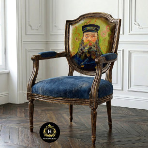 Vintage Van Gogh Postman Chair Decoupage Tissue Paper
