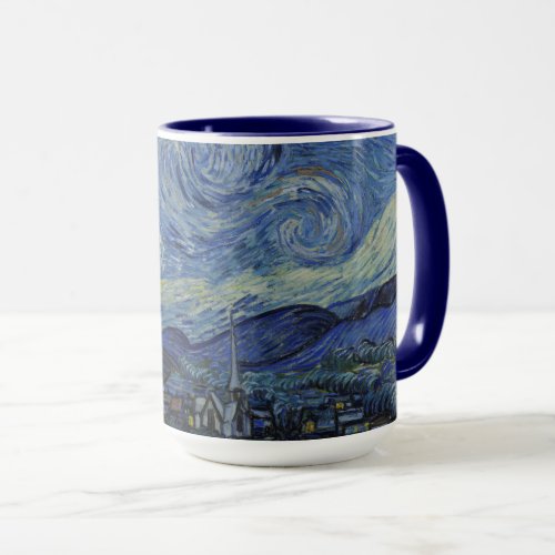 Vintage Van Gogh The Starry Night Mug