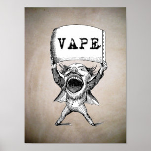 Vintage Vape High Quality Poster