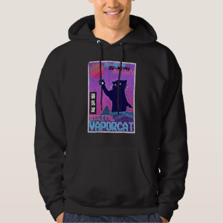 Vintage Vaporwave Aesthetic Style 80s Synthwave Ca Hoodie