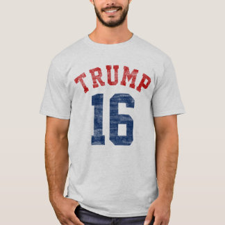 Vintage Varsity Donald Trump for President T-Shirt