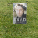 Vintage Varsity Graduation Garden Flag<br><div class="desc">Celebrate the graduate! Designed by Berry Berry Sweet (www.berryberrysweet.com). Matching cards and other items are available at our store or upon request.</div>