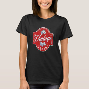 Vintage Vegan Classic Herbivore Powered by Plants T-Shirt