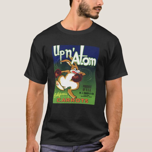 Vintage Vegetable Crate Label Shirt (Front)