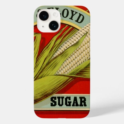 Vintage Vegetable Label Olney  Floyd Sugar Corn Case_Mate iPhone 14 Case