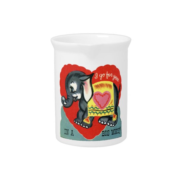 Vintage Velanetine Elephant Pitcher (Front)