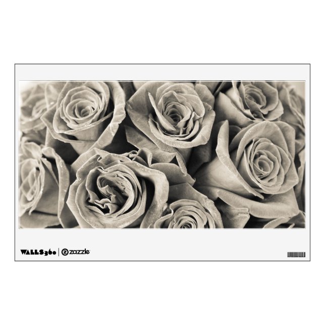 Vintage Velvet Beauty Wall Sticker (Front)
