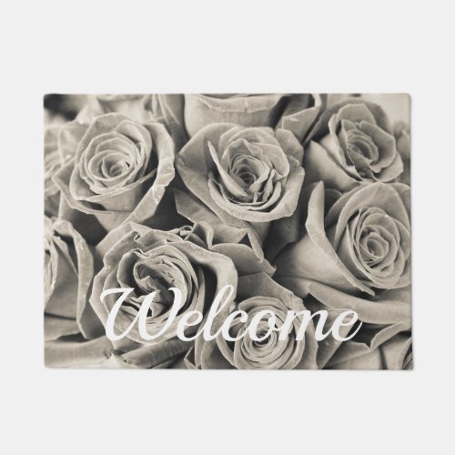 Vintage Velvet Beauty Welcome Doormat