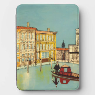 Vintage Venetian Gondola Canal Painting Kindle Cas Cover
