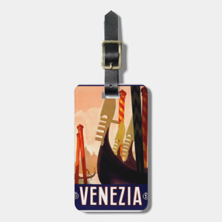 Vintage Venezia Luggage Tag