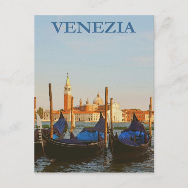 Vintage Venezia  Postcard (Front)