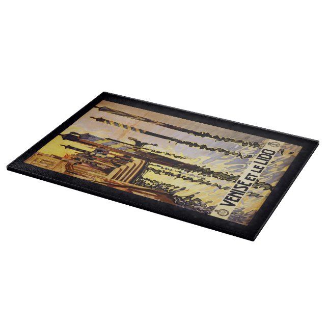 Vintage Venezia Venice Italy cutting boards (Corner)
