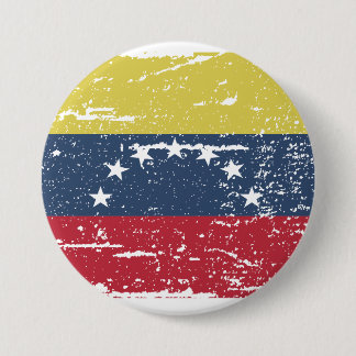Vintage Venezuela Flag Pinback Button