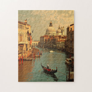 Vintage Venice: A Timeless Postcard Jigsaw Puzzle