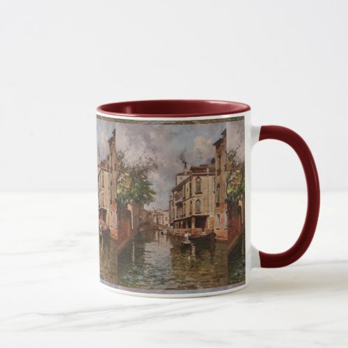 Vintage Venice Antonio Leto Venetian Canal Mug