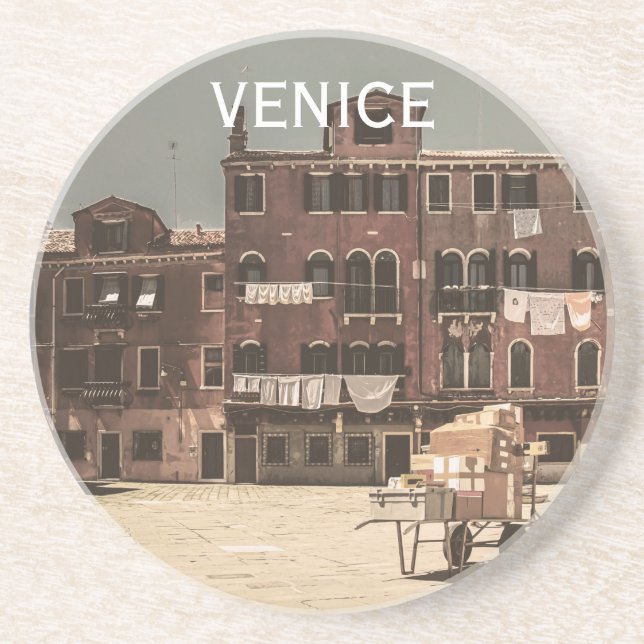 Vintage Venice Coaster (Front)