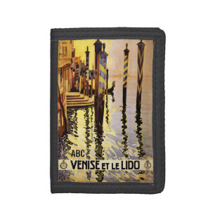 Vintage Venice Italy custom monogram wallets