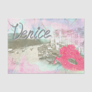 Vintage Venice, Italy The Grand Canal Tissue Paper