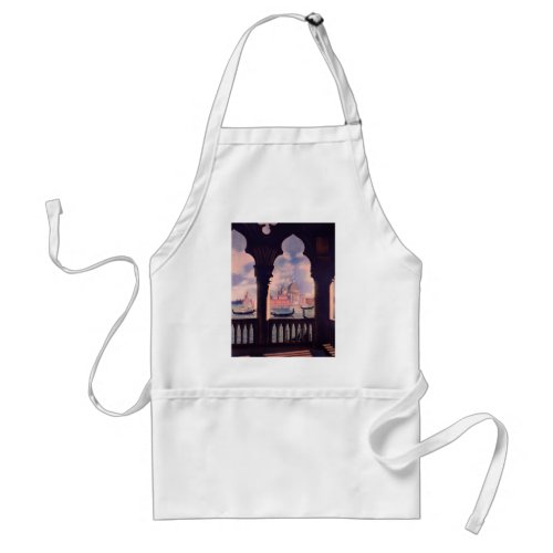 Vintage Venice Italy Travel Adult Apron