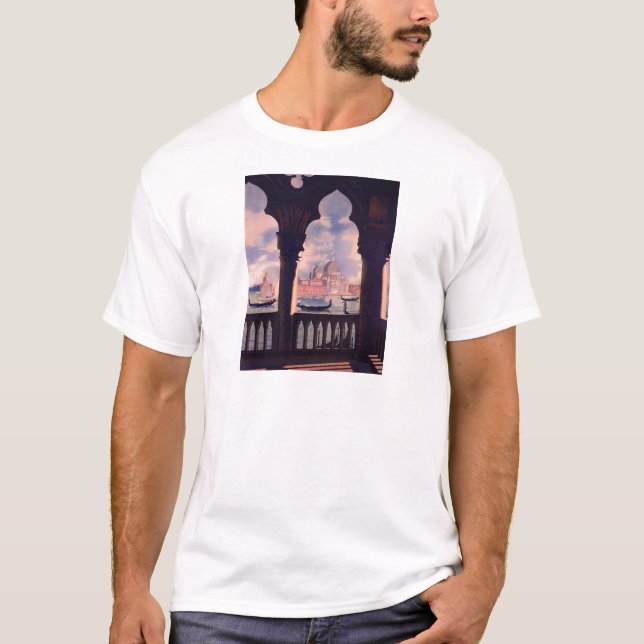 Vintage Venice Italy Travel T-Shirt (Front)