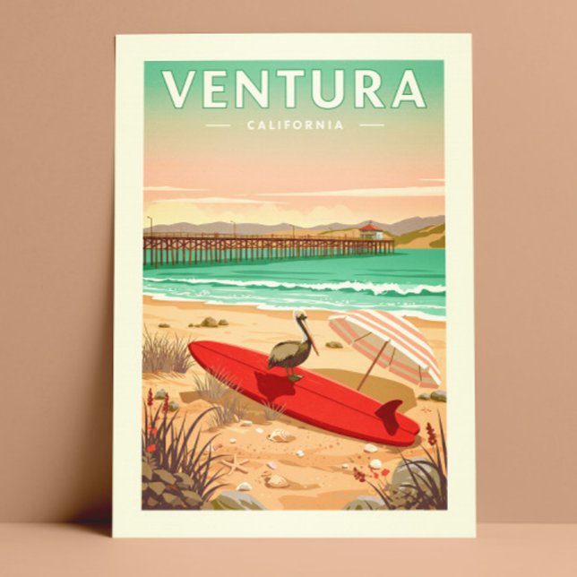 Vintage Ventura California Postcard (Creator Uploaded)