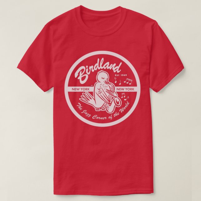 Vintage Venue Birdland Jazz Club Triblend T-Shirt (Design Front)