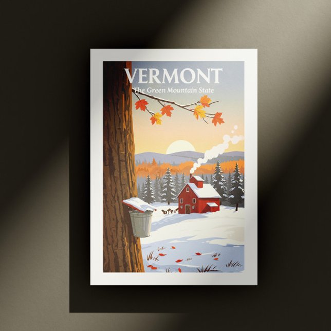 Vintage Vermont Postcard (Creator Uploaded)