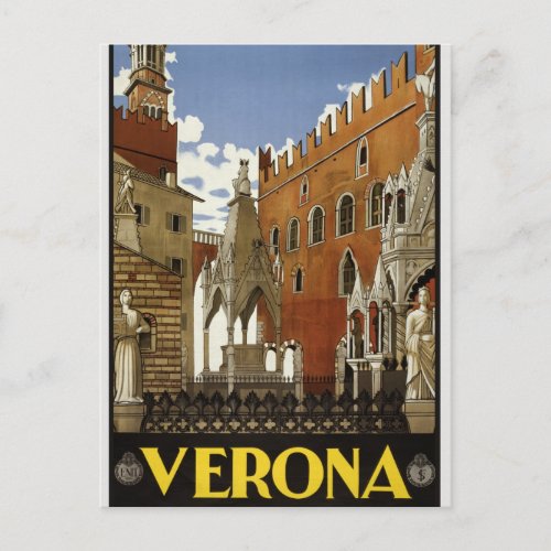 Vintage Verona Postcard