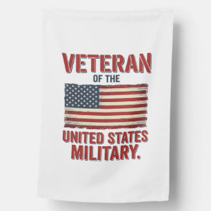 Vintage Veteran USA Flag Military Vector Design_1