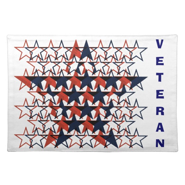Vintage Veterans day - Placemat (Front)