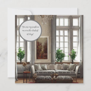 Vintage Vibe: "Timeless Love" Note Card