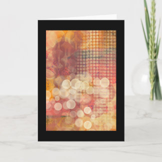 Vintage Vibes Blank Greeting Card
