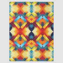 Vintage Vibes In Colors: Stylish Geometric Forms