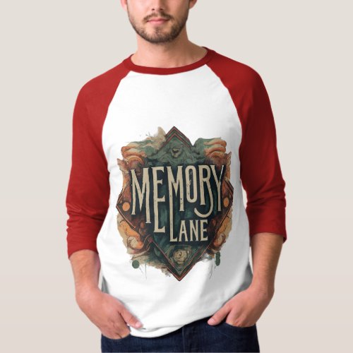 Vintage Vibes Memory Lane Full Sleeve T_Shirt